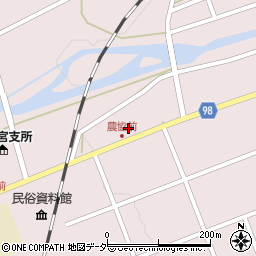 岐阜県高山市一之宮町本通上3323周辺の地図