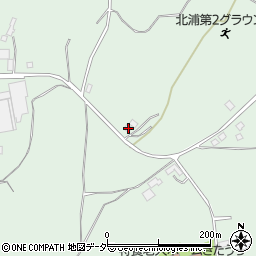 茨城県行方市山田3058周辺の地図