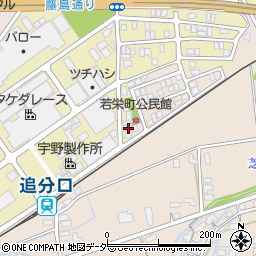 福井県福井市若栄町402-3周辺の地図