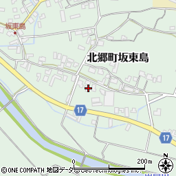 福井県勝山市北郷町坂東島36-26周辺の地図