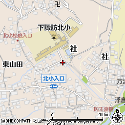長野県諏訪郡下諏訪町東山田6847周辺の地図