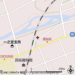 岐阜県高山市一之宮町本通上3306周辺の地図