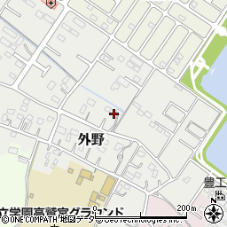 埼玉県久喜市外野237周辺の地図