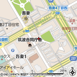 日本管財株式会社　茨城営業所周辺の地図