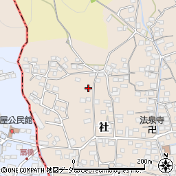長野県諏訪郡下諏訪町東山田7534-2周辺の地図