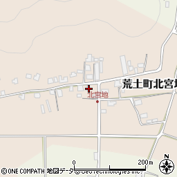 福井県勝山市荒土町北宮地周辺の地図