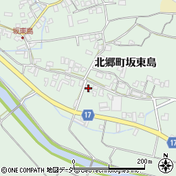 福井県勝山市北郷町坂東島36-24周辺の地図