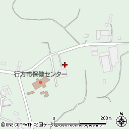 茨城県行方市山田3284周辺の地図