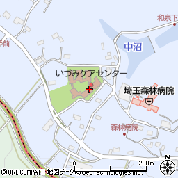 いづみケアセンター周辺の地図