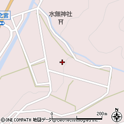 岐阜県高山市一之宮町問坂下周辺の地図