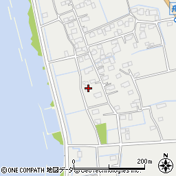 茨城県行方市手賀522周辺の地図