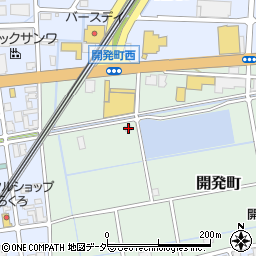 福井県福井市開発町20周辺の地図