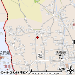 長野県諏訪郡下諏訪町東山田7490周辺の地図