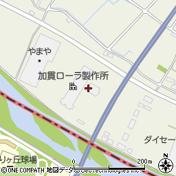株式会社加貫ローラ製作所　茨城工場周辺の地図