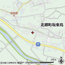 福井県勝山市北郷町坂東島36-6周辺の地図