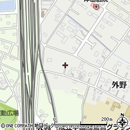 埼玉県久喜市外野218周辺の地図
