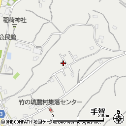 茨城県行方市手賀2545周辺の地図