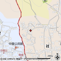 長野県諏訪郡下諏訪町東山田7609-9周辺の地図