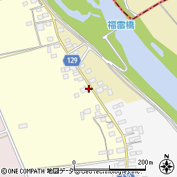 茨城県常総市福二町甲66周辺の地図