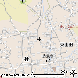 長野県諏訪郡下諏訪町東山田7426周辺の地図