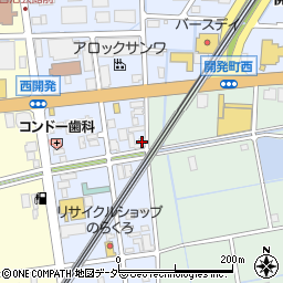 福井県福井市開発4丁目404周辺の地図