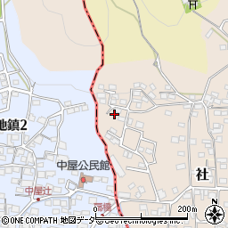 長野県諏訪郡下諏訪町東山田7607-5周辺の地図
