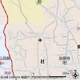 長野県諏訪郡下諏訪町東山田7489周辺の地図
