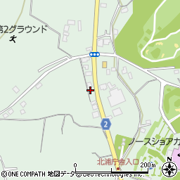 茨城県行方市山田3013-6周辺の地図