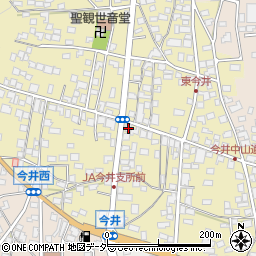 長野県岡谷市今井1268周辺の地図