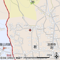 長野県諏訪郡下諏訪町東山田7531-1周辺の地図