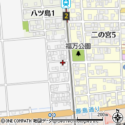 福井県福井市八ツ島町14-3周辺の地図