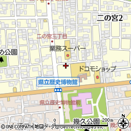 からやま 福井二の宮店周辺の地図