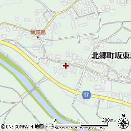 福井県勝山市北郷町坂東島37周辺の地図