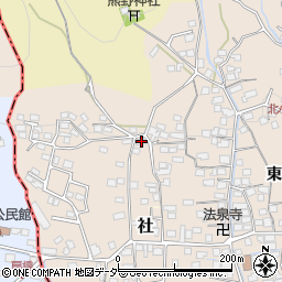 長野県諏訪郡下諏訪町東山田7488周辺の地図