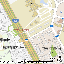 関財春日住宅１０３号棟周辺の地図