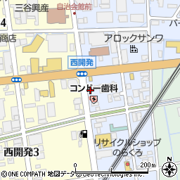福井県福井市開発4丁目308周辺の地図