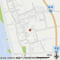 茨城県行方市手賀492周辺の地図