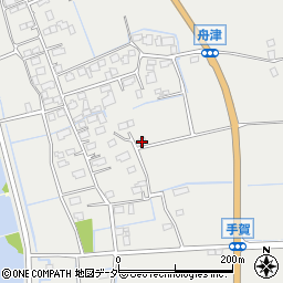 茨城県行方市手賀427周辺の地図