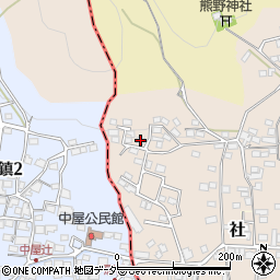 長野県諏訪郡下諏訪町東山田7596-2周辺の地図