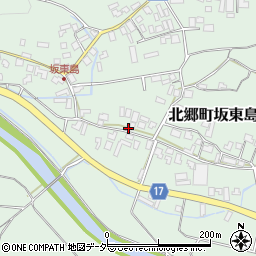 福井県勝山市北郷町坂東島38-36周辺の地図