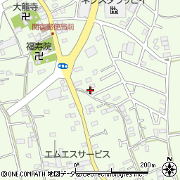 千葉県野田市関宿台町2082-2周辺の地図