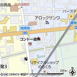 エブリー　福井開発店周辺の地図