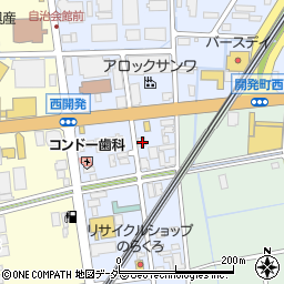 福井県福井市開発4丁目407周辺の地図