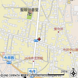 長野県岡谷市今井1870周辺の地図