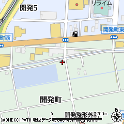 福井県福井市開発町21周辺の地図