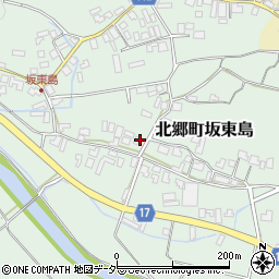 福井県勝山市北郷町坂東島36-5周辺の地図