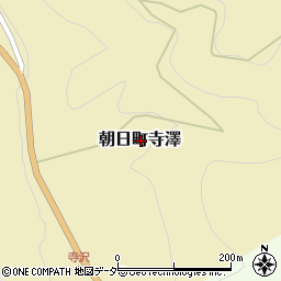〒509-3323 岐阜県高山市朝日町寺澤の地図