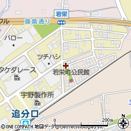福井県福井市若栄町401周辺の地図