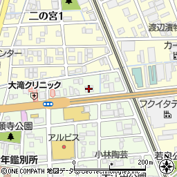 協和キリン株式会社　福井営業所周辺の地図