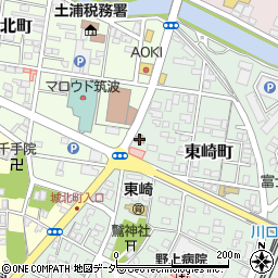 すき家土浦店周辺の地図